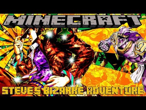STEVE'S BIZARRE ADVENTURE - MINECRAFT 1.12.2 (MOD SHOWCASE)