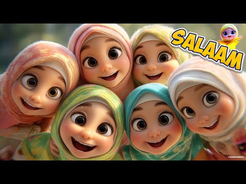Assalamu Alaikum ✨ Smile, Help & Pray | Beautiful Islamic Kids Nasheed