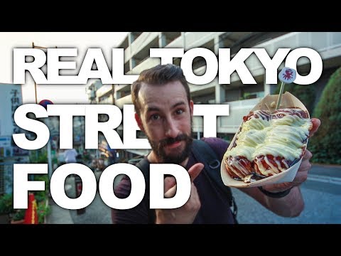 日本街頭美食的一天（東京老城區 (A Day of Japanese Street Food (in Old Tokyo))