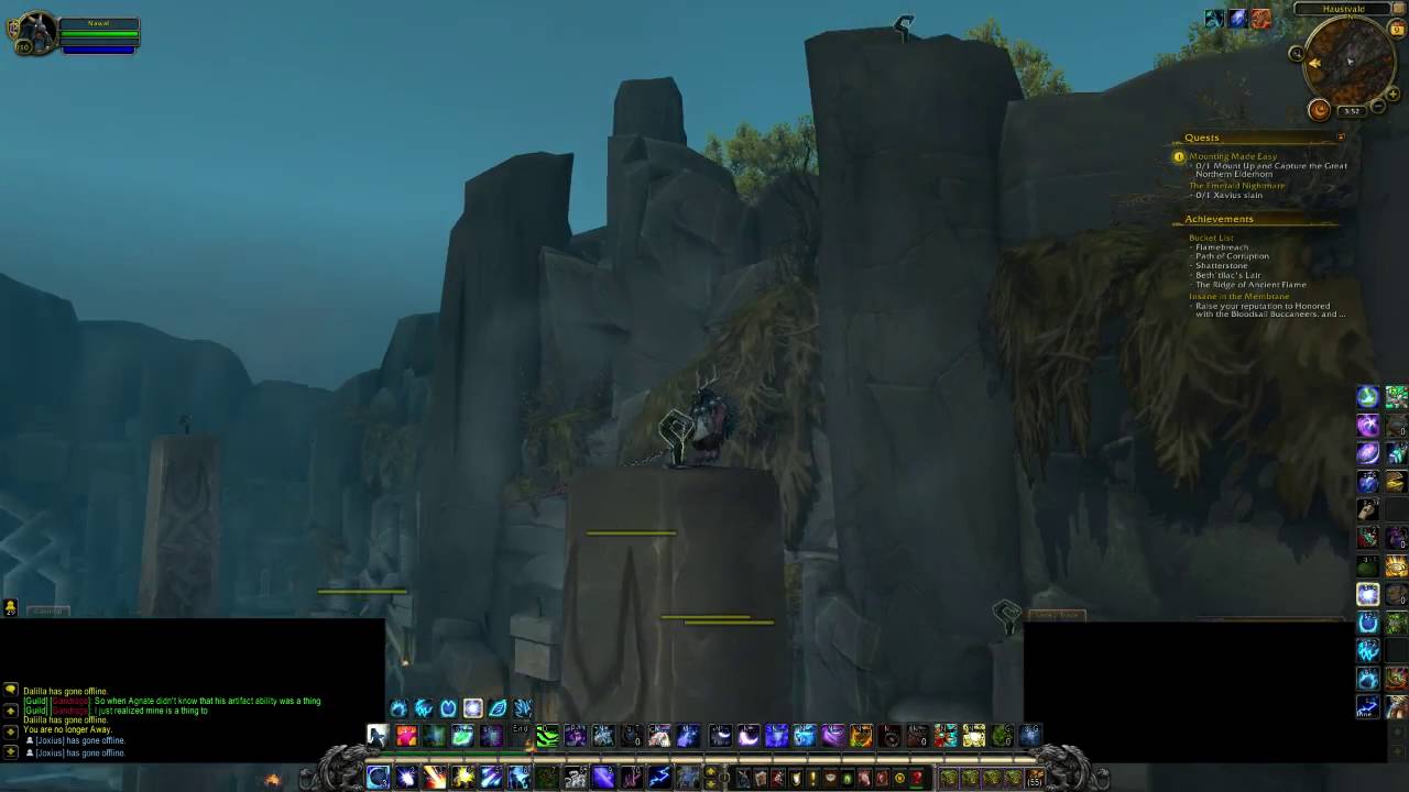 Stormheim (Haustvald) Grapple Point Bug