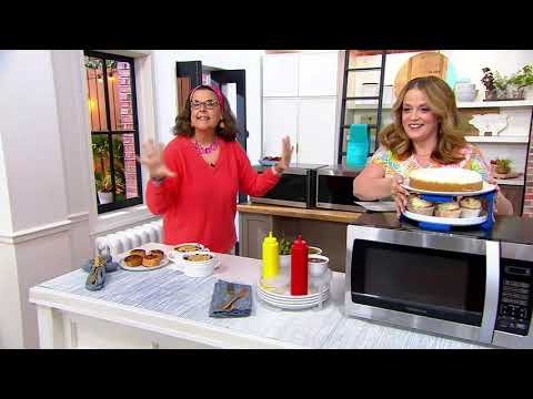 The DoubleWave Plate Stacker Featured on QVC's "In the Kitchen with Mary" Show