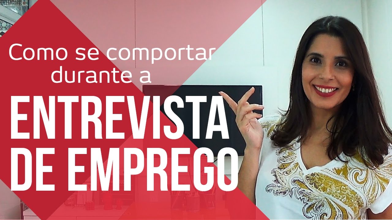 COMO SE COMPORTAR EM UMA ENTREVISTA DE EMPREGO | CANAL DO COACHING