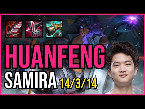 HUANFENG - SAMIRA vs. KAI'SA ADC | KR GRANDMASTER | PATCH 10.25