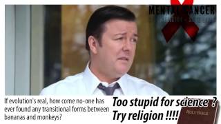 Too stupid for science! Try religion!!!