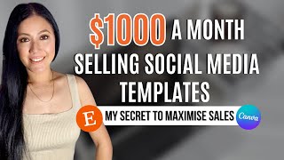 How to Sell Social Media Templates on Etsy, Create and Sell Canva Templates