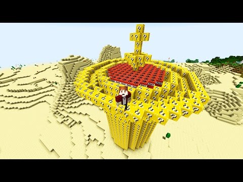 LUCKY BLOCKS NUCLEAR SILO MOD CHALLENGE - MINECRAFT MODDED MINI-GAME!