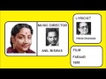 GEETA DUTT-ANIL BISWAS FILM FARAAR 1955 GEETA DUTT-ANIL BISWAS FILM FARAAR 1955