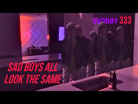 SVDBØY - “sad boys all look the same” ☔️ (Official Music Video)