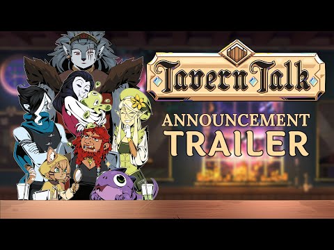 Tavern Talk - Official Annoucement Trailer | #cozygames #indiegames #visualnovel #dnd thumbnail
