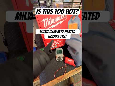 30 Minute Test: Milwaukee Heated Hoodie How Hot & How Fast