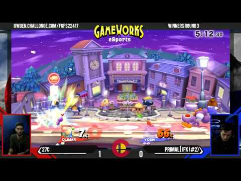 27c (Olimar) Vs. Primal | JFK (Yoshi) - WR3