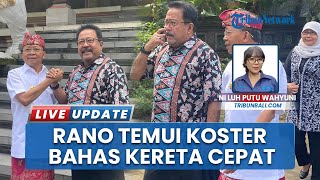 Rano Karno & Gubernur Bali Berjabat Tangan, Bahas Kereta Cepat & Kembangkan Pariwisata Berkelanjutan