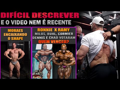 Ramon está absurdo - Dorsal em outro nível + Coleman e Ramy comparados pose a pose + Felipe Moraes