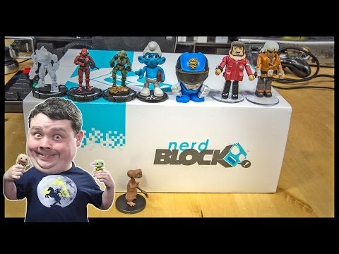 Opening my February 2014 Nerd Block : TMNT, StarTrek, HALO & More! - @Barnacules