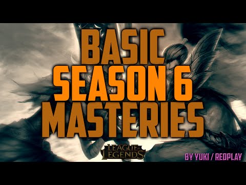 10 Basic Season 6 Masteries for League of Legends