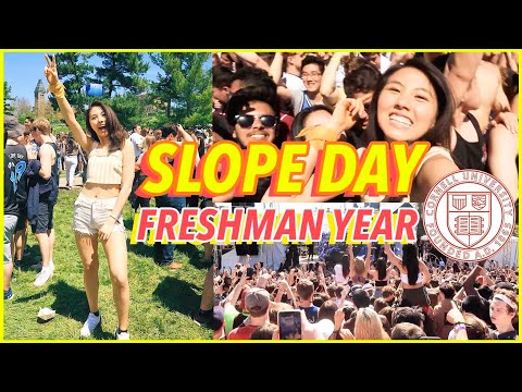 🔥LAST DAY OF COLLEGE VLOG: Freshman Year at Cornell University (SLOPE DAY 2019) | Katie Tracy Video