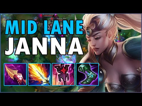 Janna Gameplay #1 - AP Janna Mid | They Spam Ganked Me & This Is What Happened