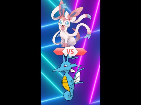 SYLVEON VS KINGDRA - POKEMON GO BATTLE