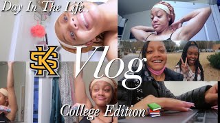 REALISTIC: Day in the Life Of A College Student at Kennesaw State🦉🥸 | TheKylaImanii |