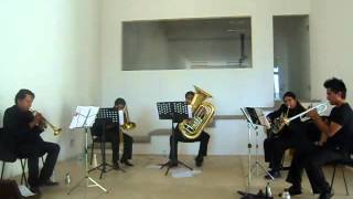 preview picture of video 'CelebraSon Quinteto de metales José Julio Díaz Infante'