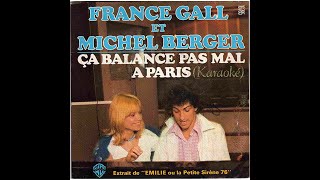Karaoké - France Gall &amp; Michel Berger - Ça balance pas mal à Paris