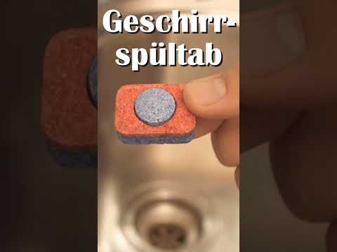 DAS Ergebnis ist GENIAL 💥 Geschirrspültab mal ANDERS benutzen 🤯 #shorts