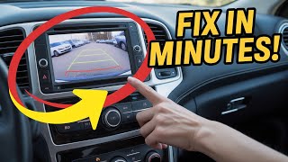 Reset Frozen Backup Camera in Minutes – Quick Car Repair
