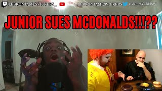 SML Movie: Junior Sues McDonalds! REACTION!!!