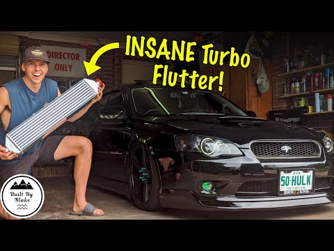 Subaru Front Mount Intercooler Install! "Bolt On" kit...