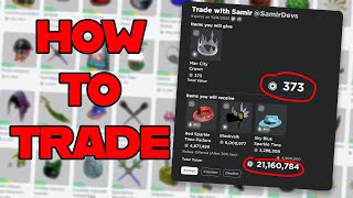 How to Trade on Roblox 2024