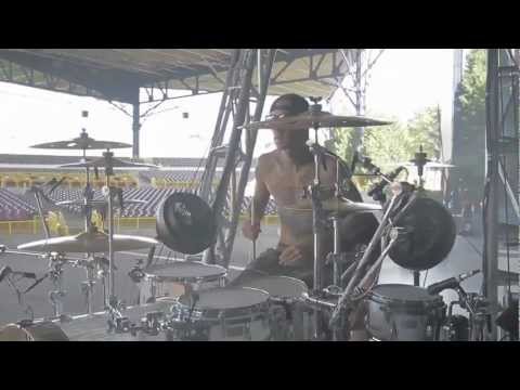 Travis Barker Drum Rig Honda Civic Tour 2011