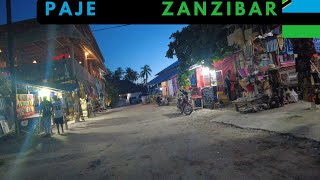 Evening Walk in Paje, Zanzibar 🇹🇿 and first impressions