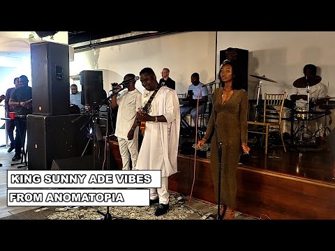 King Sunny Ade Vibes From Anomatopia in Dallas Texas