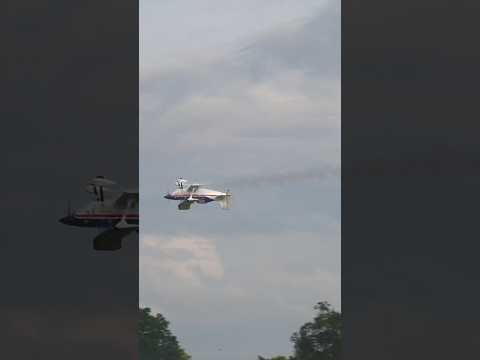 LARGE Pitts Challenger Biplane flying aerobatics #rcaircraft #westonpark #biplane