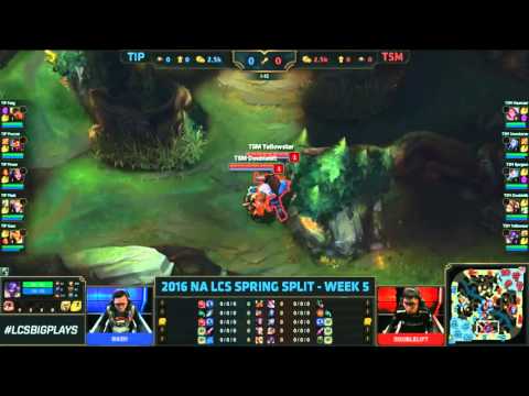 Team Impulse vs TSM   Week 5 Day 1 S6 NA LCS Spring 2016   TIP vs TSM G1 W5D1