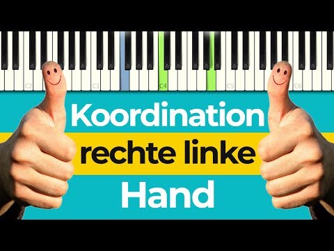 Klavier lernen für Anfänger – Koordination linke & rechte Hand (mit Song) – Klavier Tutorial #2
