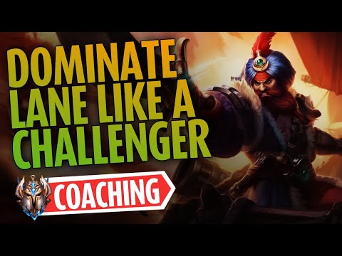 How to CRUSH Lane and CARRY like a Challenger - Challenger LoL Coach.