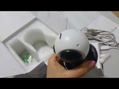 IP Camera viewer rotativa de supraveghere video 350 grade/ SANNCE i41CJ zi-noapte. Sensor de miscare