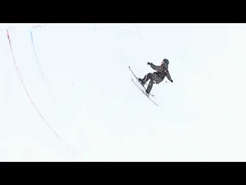 FWT09 @ Ounasvaara - Novice - Half Pipe Nationals - Run 2 - 1st: Antti Ollila (MCO)