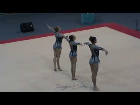 POL - Women group Acro worlds Levallois 2014 qualifs Combined