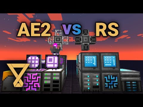 Applied Energistics 2 vs Refined Storage - Mod Spotlight [Tutorial] [Deutsch] [German]