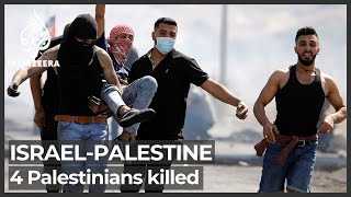 4 Palestinians killed in West Bank