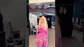 Christina Aguilera Thank you  ‪@DolceGabbana‬ ​ for having me! 🎀💖 #xtina #sardegna #dolcegabanna