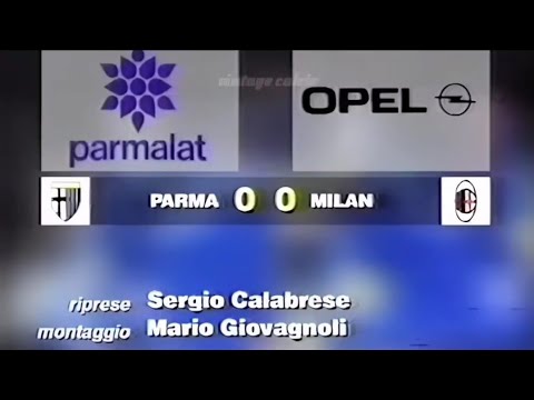 Parma-Milan 0:0, 1995/96 - Domenica Sportiva (esordio in Serie A di Gianluigi Buffon)