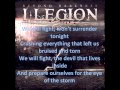 I Legion - We Will Fight Lyrics Video 