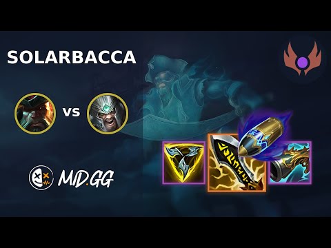 MID.GG: [ solarbacca ] Gangplank TOP vs Tryndamere | NA MASTER | LOL Season 2025