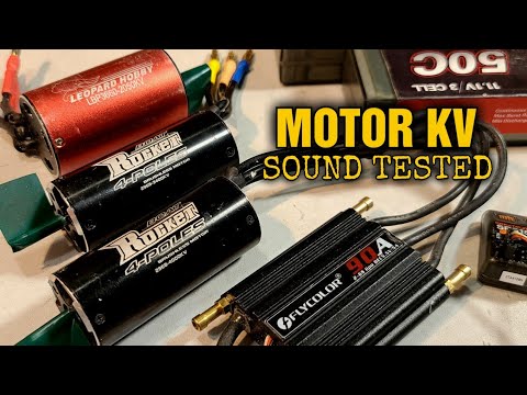 3400kv Vs 4000KV Vs 2050kv Brushless Motor Kv Test - Surpass Rocket 2968