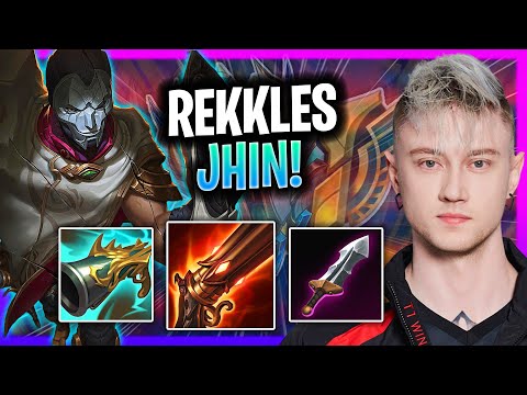 LOS RATONES REKKLES IS READY TO PLAY JHIN! | Rekkles Plays Jhin ADC vs Ashe!  Season 2024