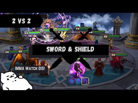 2vs2 Team Battle (Sword & Shield Combo) RTA  - Summoners War