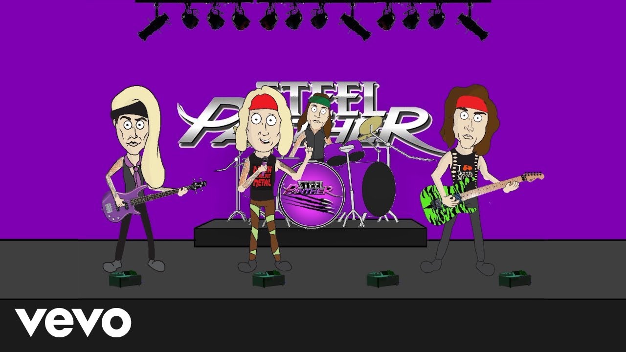 Steel Panther - Wrong Side of the Tracks (Out in Beverley Hills) - YouTube